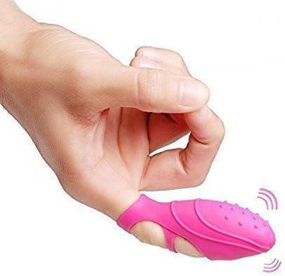 Mini Fingering Massage Tools with Multispeed Vibration Stimulate Women Waterprooof Whisper Qulit Color Pink.-A1
