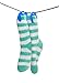 Home-X Sock Clips, Helps Keep Sock Pairs Together in The Wash, 2 Colors (Set of 12)