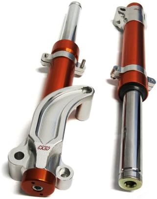 NCY Front Forks (Silver, Orange); Honda PCX