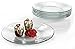 Anchor Hocking Glass Coupe-Shape Luncheon Plate, 8-Inch, Set of 6