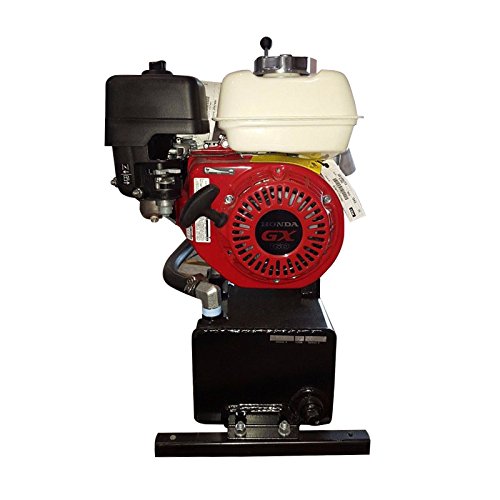 Gas Powered Double Acting Hydraulic Pump 5 Gallon Reservoir 5.5 Hp