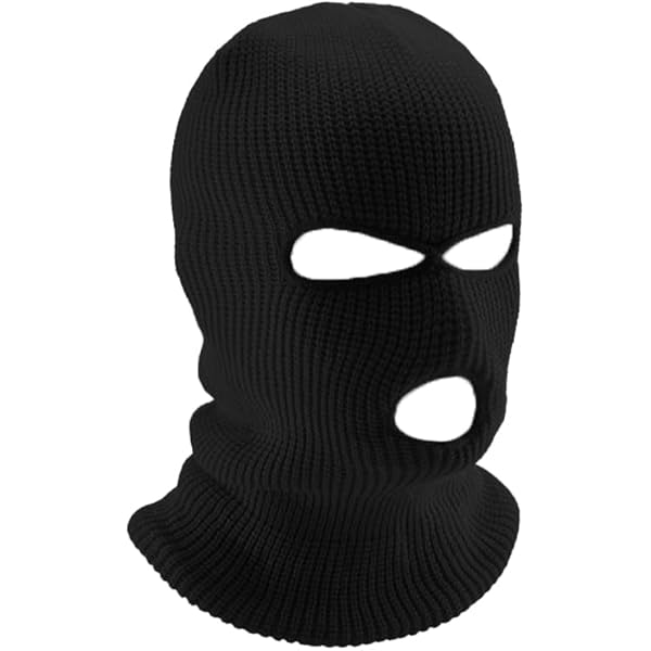 SATINIOR 3 Holes Ski Mask Full Face Cover Outdoor Balaclava Winter