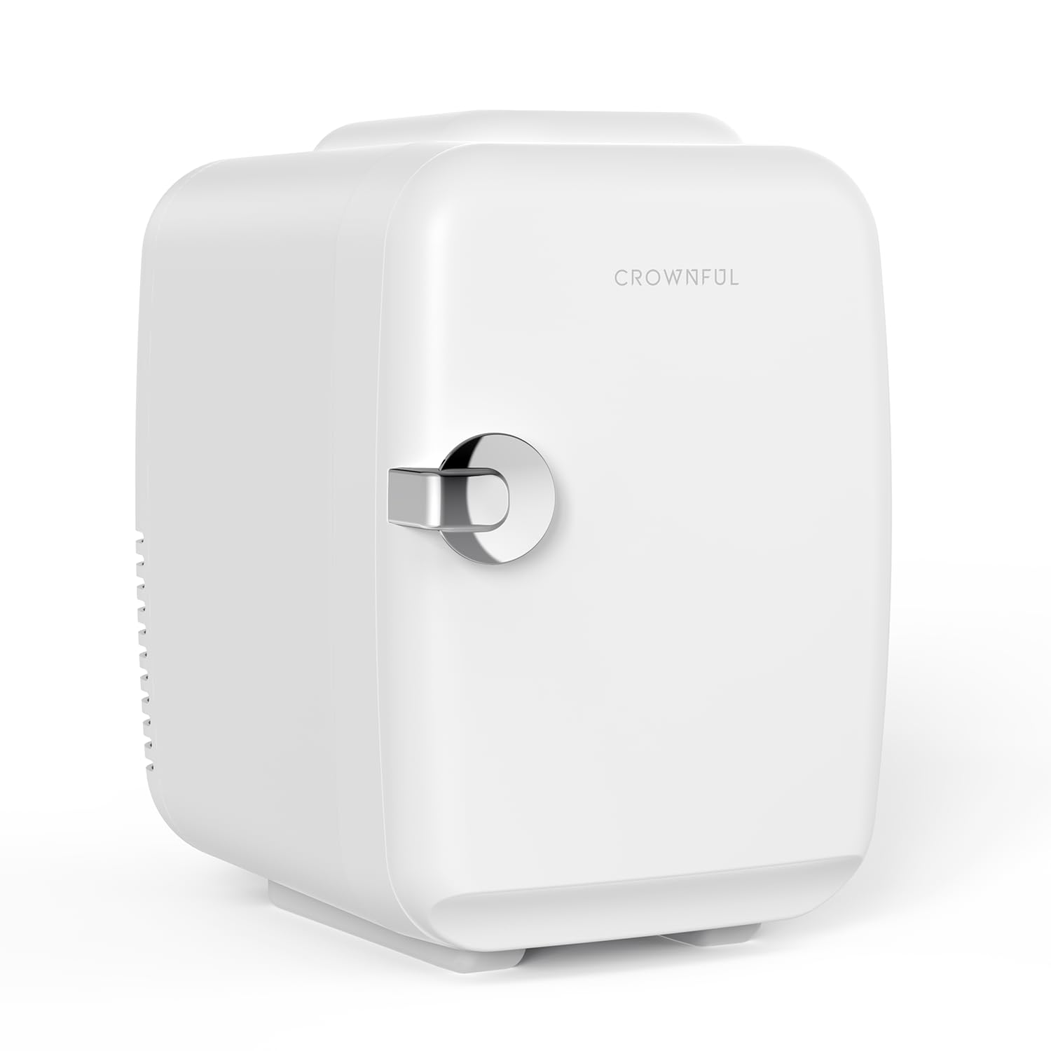 CROWNFUL 小型冷蔵庫 4L 冷温庫 【保冷・保温】 ミニ冷蔵庫 ポータブル 超軽量 持ち運び便利 一人暮らし ペルチェ式 静音 省エネ 室内車載両用 AC 100V DC 12V 給電コード付属 寝室用 職場 車中泊 キャンプ アウトドア 日本語取扱説明書商品画像