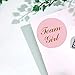 80 PCS Gold Gender Reveal Stickers Team boy and Team Girl Baby Shower Sticker Labels Round Circle Labels Stickers