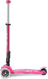 Micro Maxi Deluxe Folding LED Scooter 3 Wheels Pink 5-12 Years 70 kg view 5