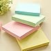 Masstimo Sticky Notes, Easy Post 12 Pads/Pack, 100 Sheets/Pad, 3 inch X 3 inch, Squares 4 Colors Child Fresh