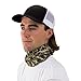 Hoo-Rag - High Performance 100% Moisture Wicking Polyester Microfiber Multi-Functional Face Mask & Neck Cover - UPF 30 - One Size Fits Most - Mossy Oak Blades
