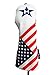 USA #4 Hybrid Patriot Golf Limited Edition Vintage Patriotic Rescue Head Cover