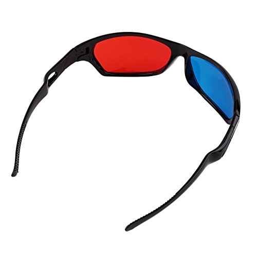 Frame Amo Universal Anaglyph 3D TV Glass, Red and Blue Lens, 10-PACK