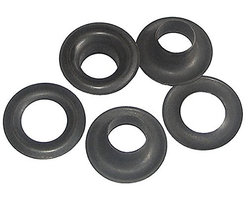 Click Here to See More Images 50 QTY-C.S. Osborne - No. B1-00-DULL BLACK Grommets & Washers,size 00. MPN#71884