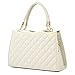 Medium Fashion Women Top Handle Handbags, Adjustable Satchel Bags for Ladies, Leather Shoulder Bag Purses Black