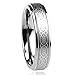 Prime Pristine 6mm Stainless Steel Wedding Band Ring for Men & Women Celtic Knot Engraved Ring for Men & Woman
