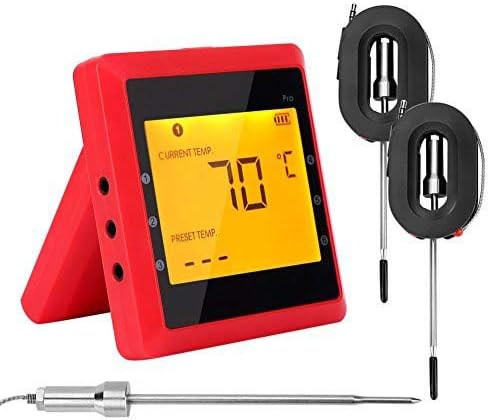 Bluetooth BBQ Thermometer, Wireless Barbecue Thermometer Digital Meat