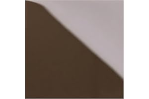 Giorbello Glass Subway Backsplash Tile, 4x4, Classic Brown, Sample Tile (1 Piece)