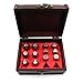 Twin Role Playing Metal Dice Sets with Storage Chest for Tabletop Games