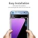 Galaxy S7 Edge Tempered Glass Screen Protector, TEIROO [Half Coverage] [9H Hardness] [Anti-Scratches] [Anti-Fingerprint] [Bubble-Free] Premium HD Screen Protector for Samsung Galaxy S7 Edge (2 Pack)