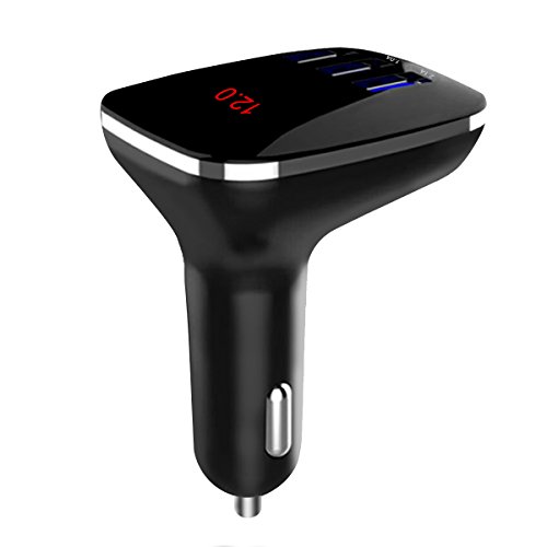 image for Luxtar Car Charger Bluetooth FM Transmitter Wireless In-Car Hands-Free