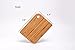 JustNile Durable Organic Moso Bamboo Chopping & Serving Boards | Set of 3 in Large Medium Small Sizes | Eco-Friendly | Anti-Bacterial | Easy to Clean- Mother's day gift