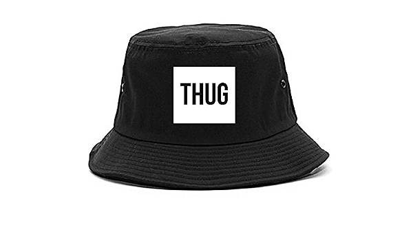 NY Thug Gangsta Box Logo Bucket Hat 