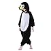 NEWCOSPLAY Unisex Children Penguin Pyjamas Halloween Costume (10-Height 56-59