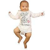 Toddler Summer Letter Printing Romper Bodysuit Love Vest T-shirt (6 Months, white #Long Sleeve)