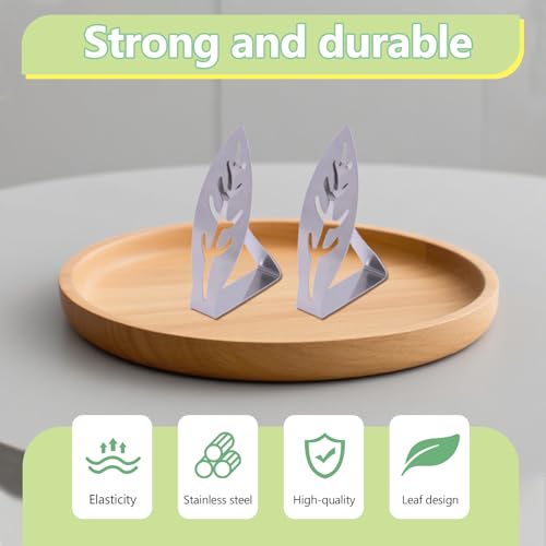 pclapora 10 x Stainless Steel Tablecloth Clips, Flexible and Movable Tablecloth Clips, for Office Thickness within 4 cm, for Indoor and Outdoor Use
