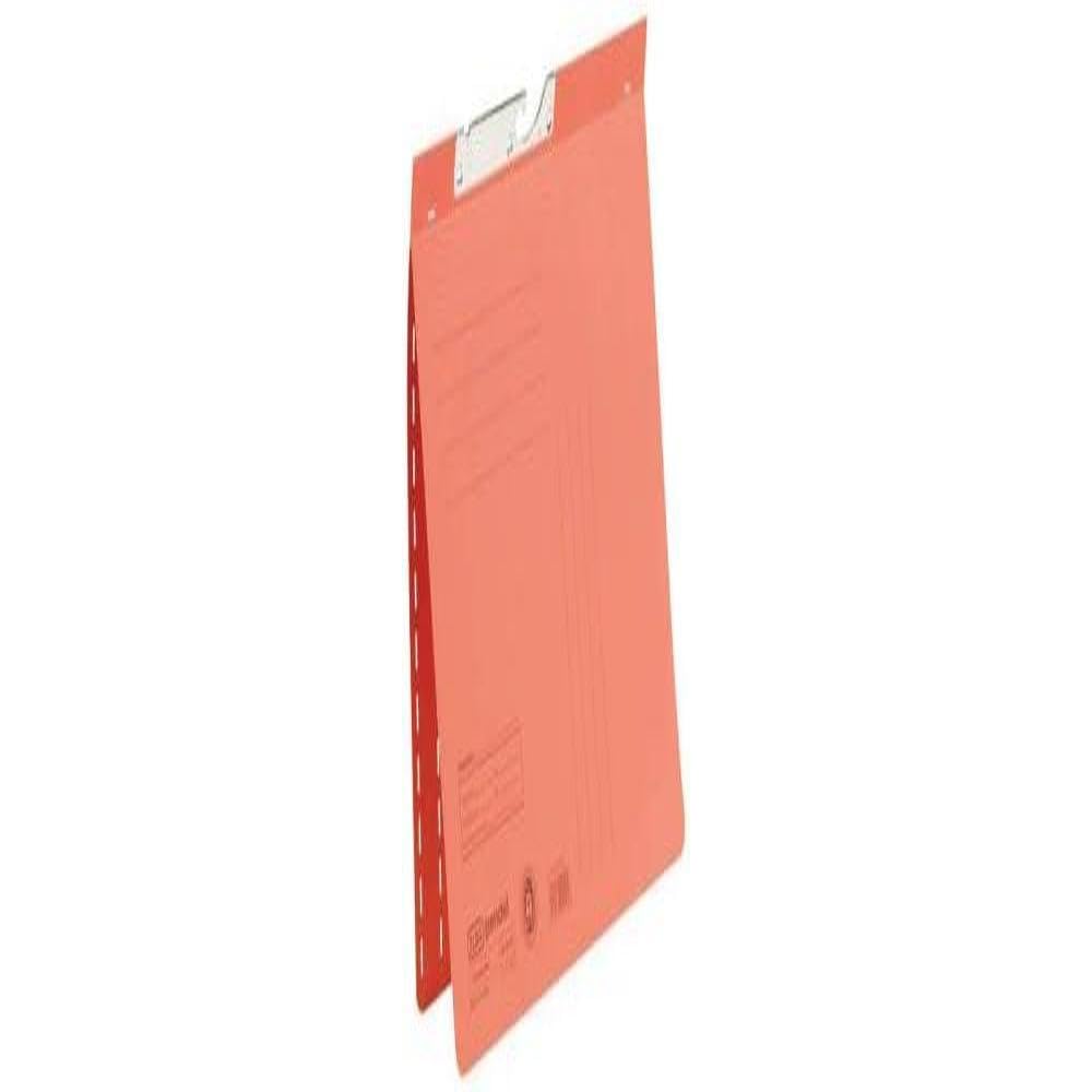 Elba 90451BL Suspension File Manila Cardboard Recycled Material 250 g/m² Commercial Binding and Slit Pack of 50 Blue Hanging Files, Manila Cardboard (Rc) 250G / M² red