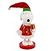 Kurt Adler Snoopy in Red Santa Suit Nutcracker