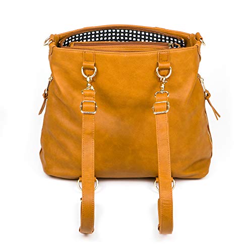Bella Tunno Boss Bag Back Pack, Cognac