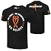 WWE Authentic Wear Roman Reigns We Believe T-Shirt Black Large