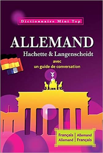 Amazon Fr Mini Top Dictionnaire Hachette Langenscheidt Bilingue Allemand Hachette Education Livres