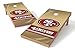 Wild Sports NFL Cornhole Outdoor Game Set, 2' x 4' Foot - Tournament Series, Shield 1 Design