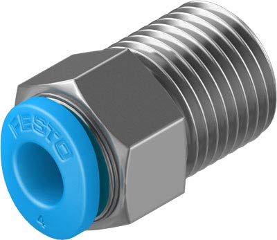 Festo 153307 Model QSM-1/8-6 Push-In Fitting (Pack of 10)