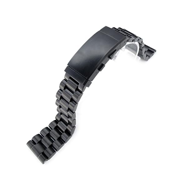 21.5mm Endmill 316L Stainless Steel Watch Bracelet for Seiko Tuna