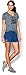 Under Armour Women's Tech Shorts, Cobalt (420)/Metallic Silver, Small