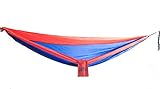 Parachute Hammock by Goodman Gear Includes Hanging Tree Straps for limited time! Best Portable Hammock for Hiking, Backpacking, Camping, Scouting, Expeditions, Backyard Relaxing and Dorm Rooms. Why Pay More Separate? Brought to You By a Top USA Outfitter and Satisfaction Is Guaranteed!
