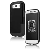 Incipio SA-306 Faxion Case for Samsung Galaxy S III - 1 Pack - Retail Packaging - Black/Black