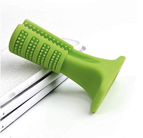 image for Forin Pet Dog Toothbrush Natural Silica Gel Material Chew Toys for Too