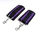 Bed Restraints Kit Under Bed Bondage Eye Mask Blindfolds Soft Wrist and Ankle Handcuffs with Restraint Straps Rope for Couples Sex（Purple）