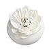 Bloss Cotton Swab Holder Q-tip Storage Cotton Swab Container or Toothpick Holder for Kitchen, White