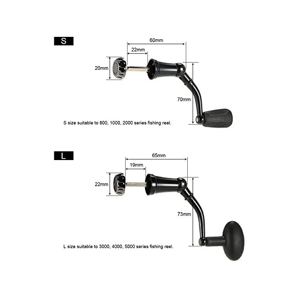 Lixada-Aluminum-Alloy-Rotary-Knob-Foldable-Power-Handle-for-Fishing-Spinning-Reel-Replacement-Handle-Nonslip-Grip