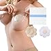 MIILYE Breast Lift Tape+Satin Nipple Covers Pasties for Boobs Cup A,B,C,D,DD