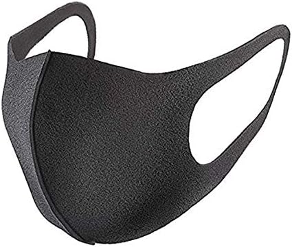 Stretchable Face Mask Individual Pack - Gray 3 pcs in 1 set