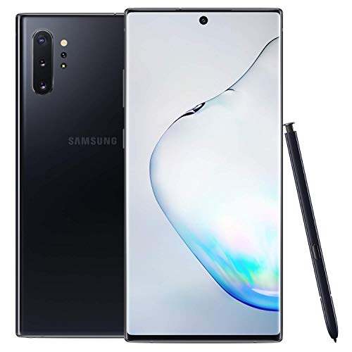 Samsung Galaxy Note 10+ Plus 4G Dual-SIM SM-N975F/DS 256GB (GSM Only, No CDMA) Factory Unlocked 4G/LTE Smartphone - International Version (Aura Black)