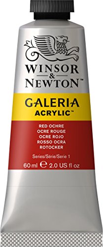 Winsor & Newton Galeria Acrylic Color Tube, 60ml, Red Ochre