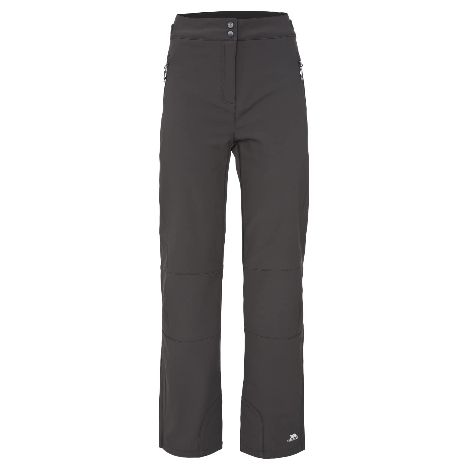 Trespass Womens Walking Trousers Softshell Hiking Pants Camping Squidge II Black