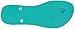 Havaianas Women's Slim Flip Flop Sandal, Lake Green/Lake Green, 7/8 M US