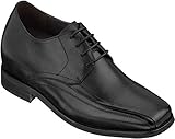 CALDEN - K333021 - 3 Inches Taller - Size 9 D US - Height Increasing Elevator Shoes (Black Leather Lace-up Dress Shoes)