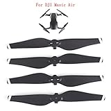 Helistar Composites Propeller 2 Pairs Quick Release Propellers CCW/CW Props Blades For Dji Mavic Air Drone Accessories (Black+White Stripes)