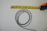 Roll Ease Roller and Roman Shade Beaded Chain Cord Repair kit 5' feet (Black)